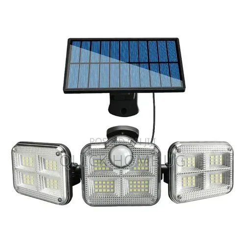 3-Heads Outdoor Solar Security Light