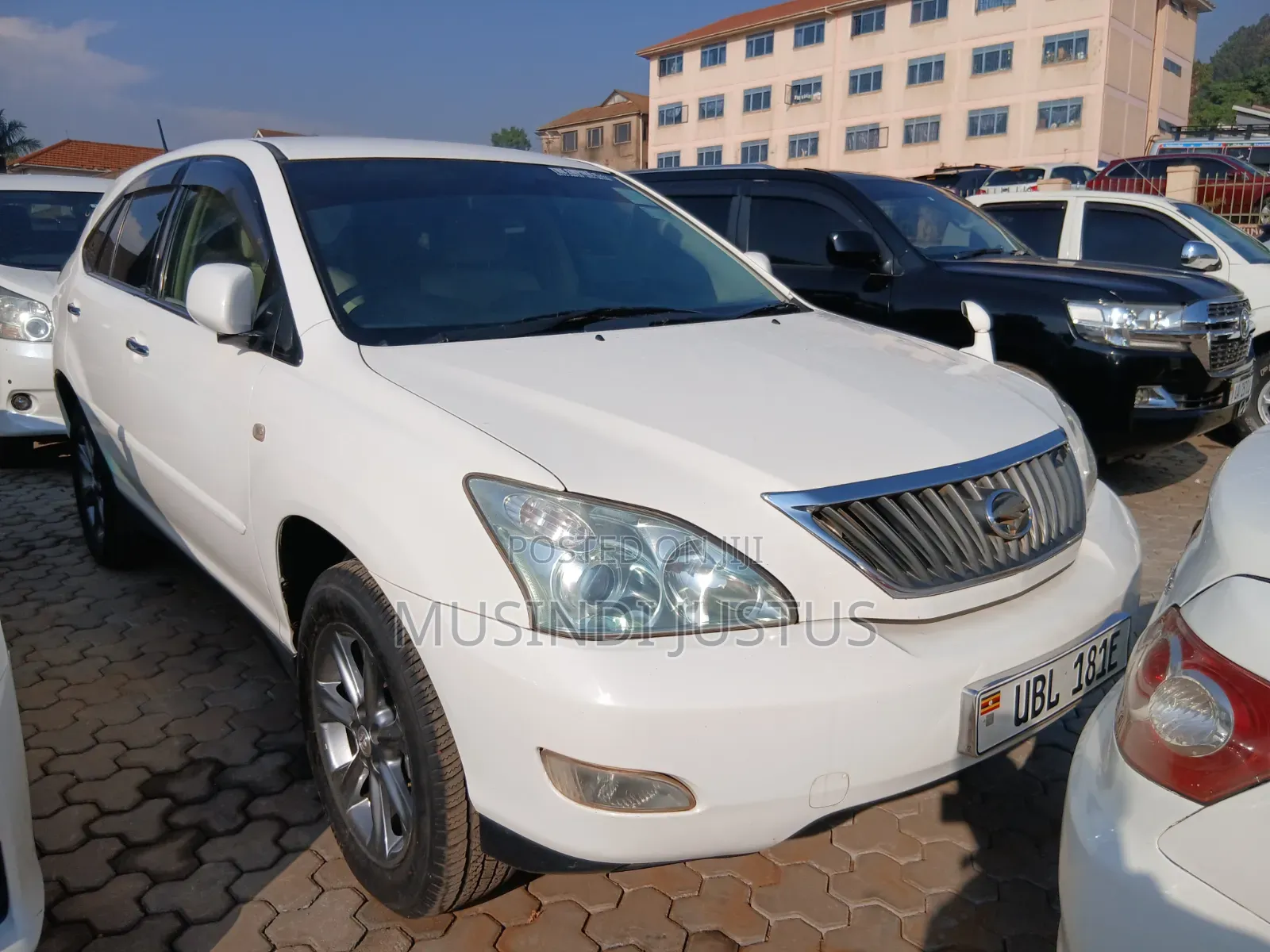 Toyota Harrier 2008 White