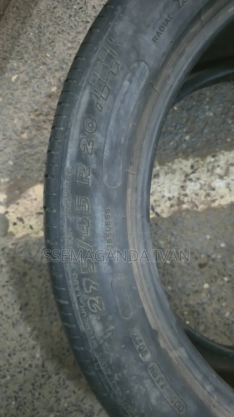 275/45r20 Michelin Foreign Used