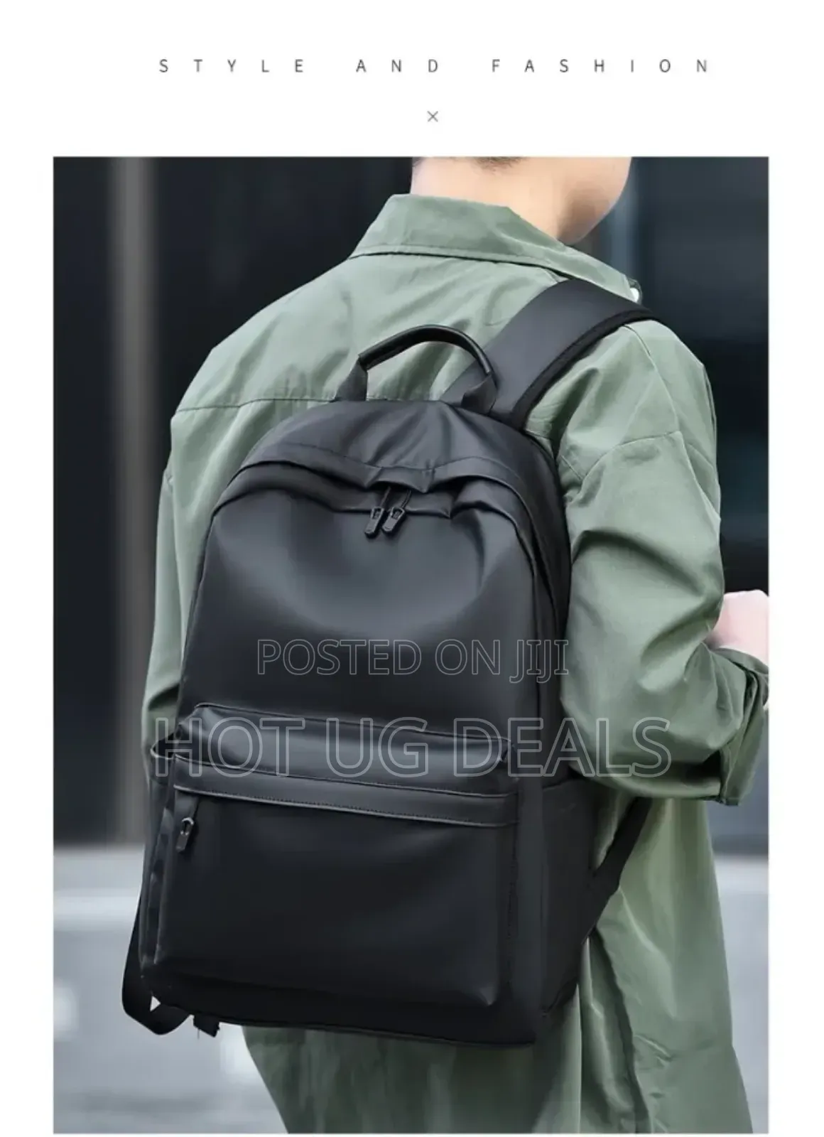Men's Waterproof Backpack - Laptop Bag