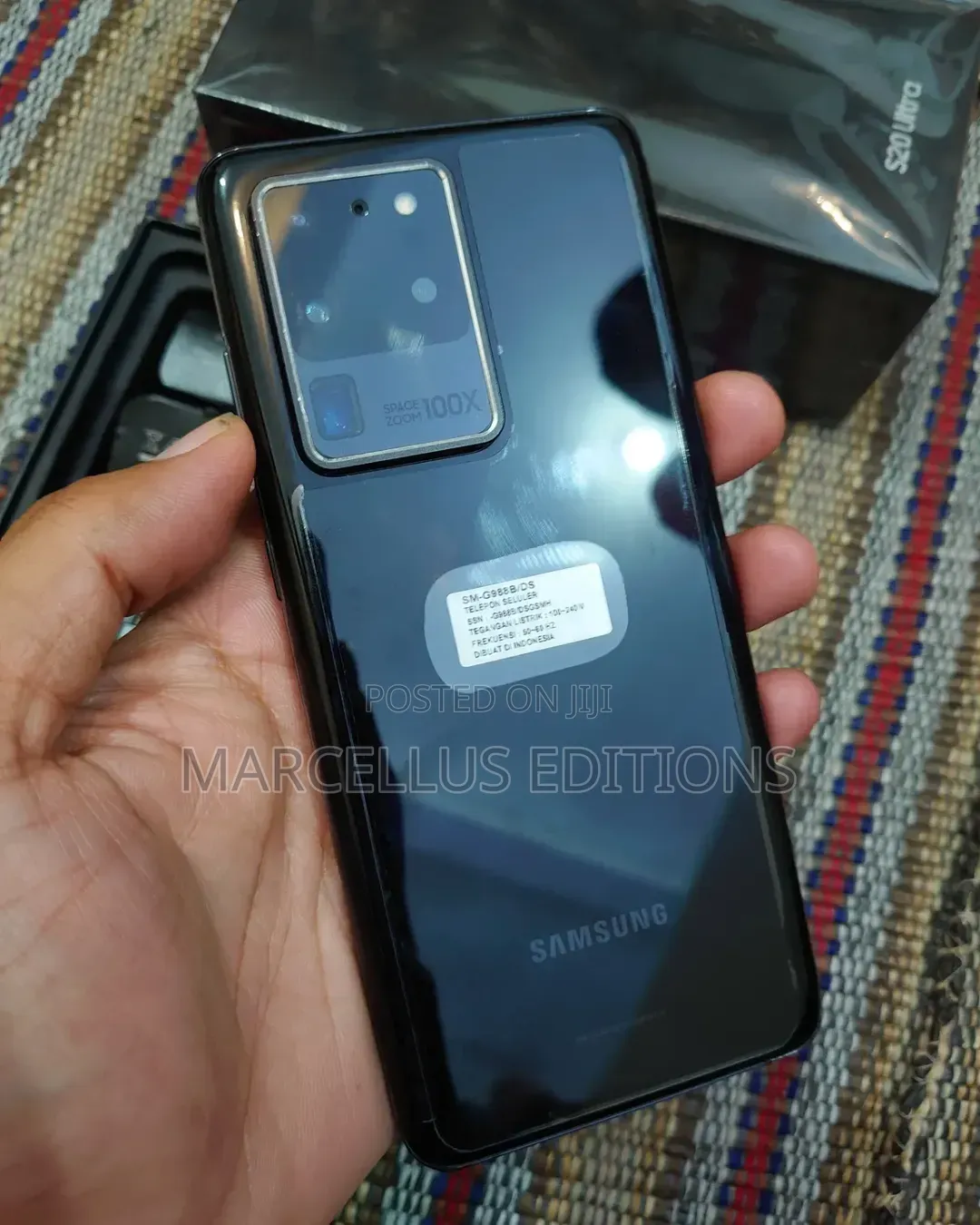 Samsung Galaxy S20 Ultra 5G 128 GB Black