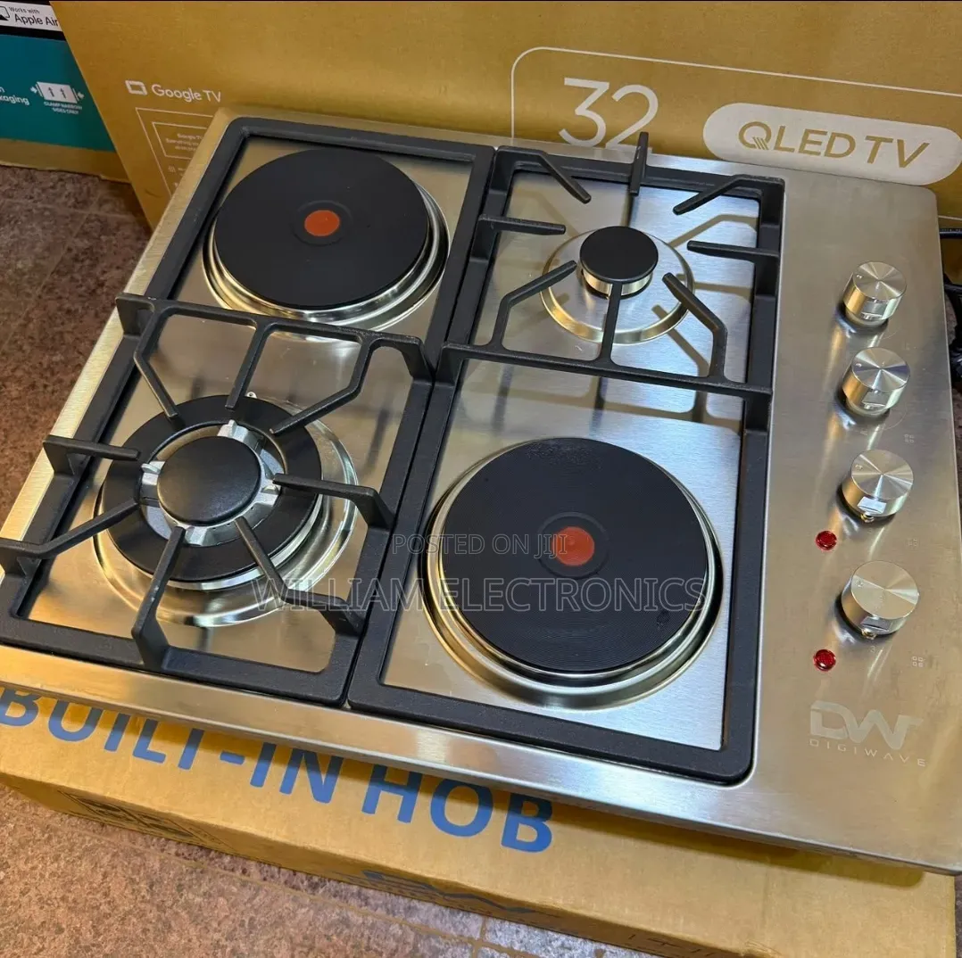 Digiwave 2 by 2 Stainless Steel Gas Hob/Digiwave Gas Hob
