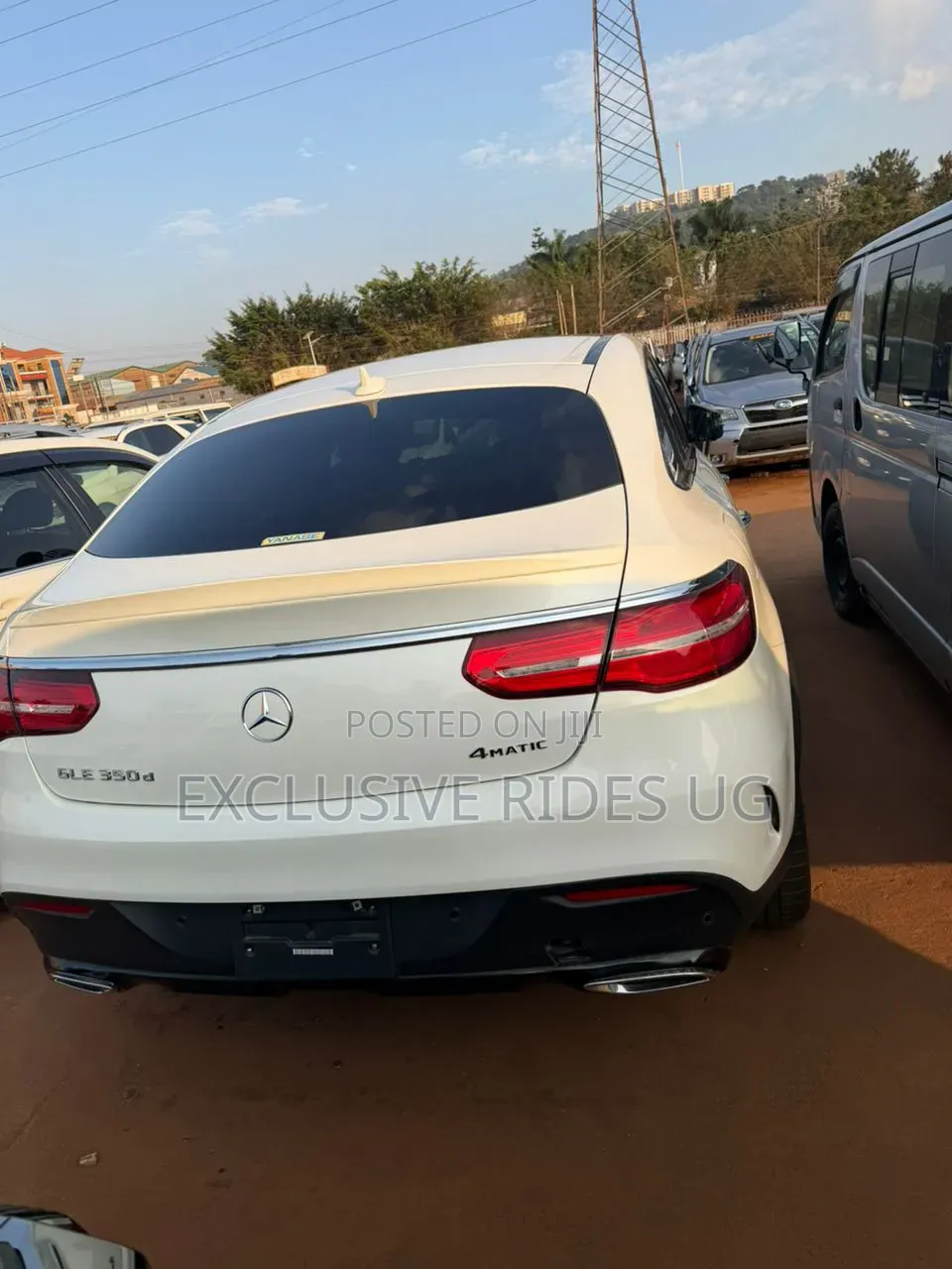 Mercedes-Benz GLE-Class GLE 350d 4MATIC 2018 White