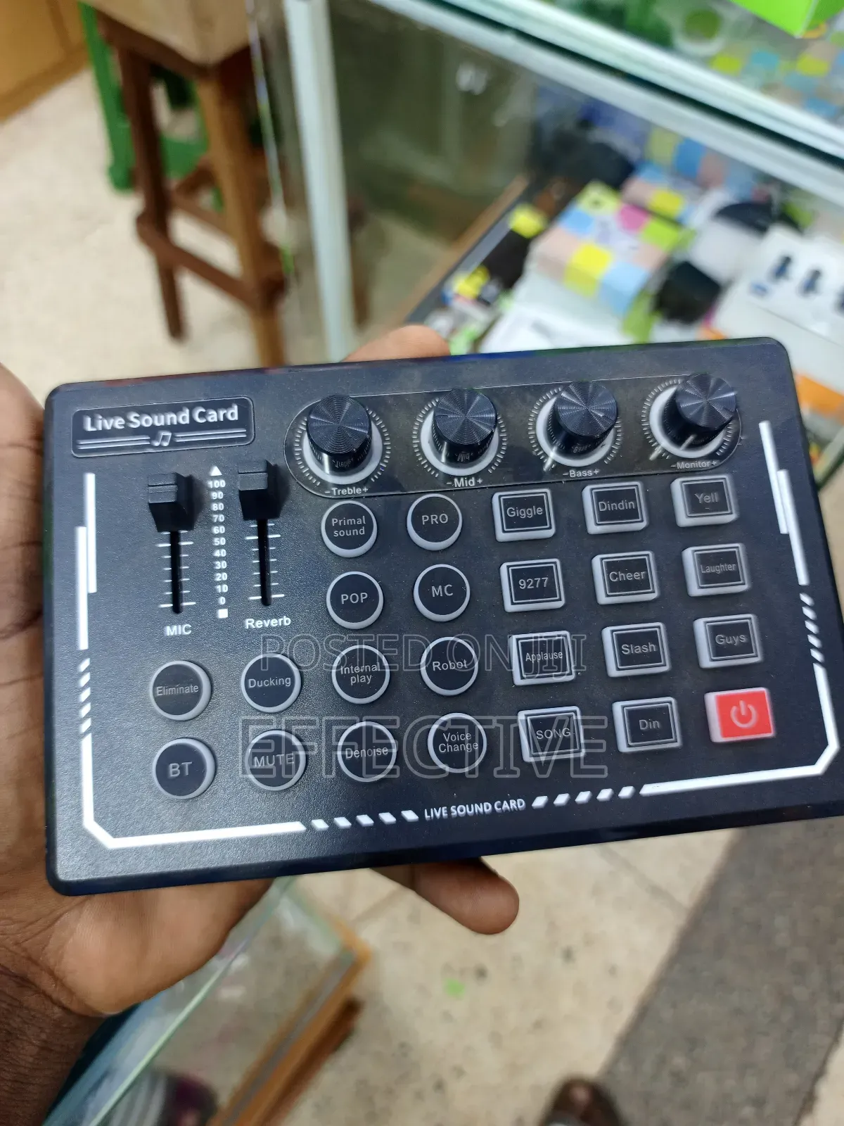 Portable Live Sound Card