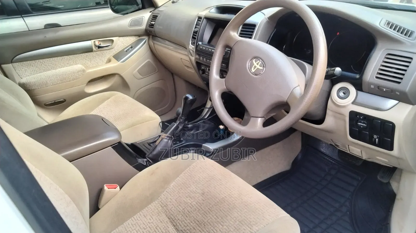 Toyota Land Cruiser Prado 2007 White