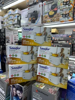 Sonifer Toaster (Sf-6005) – Compact 2-Slice Breakfast Toaster