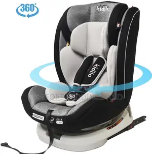 Kidilo Isofix Car Seat Black