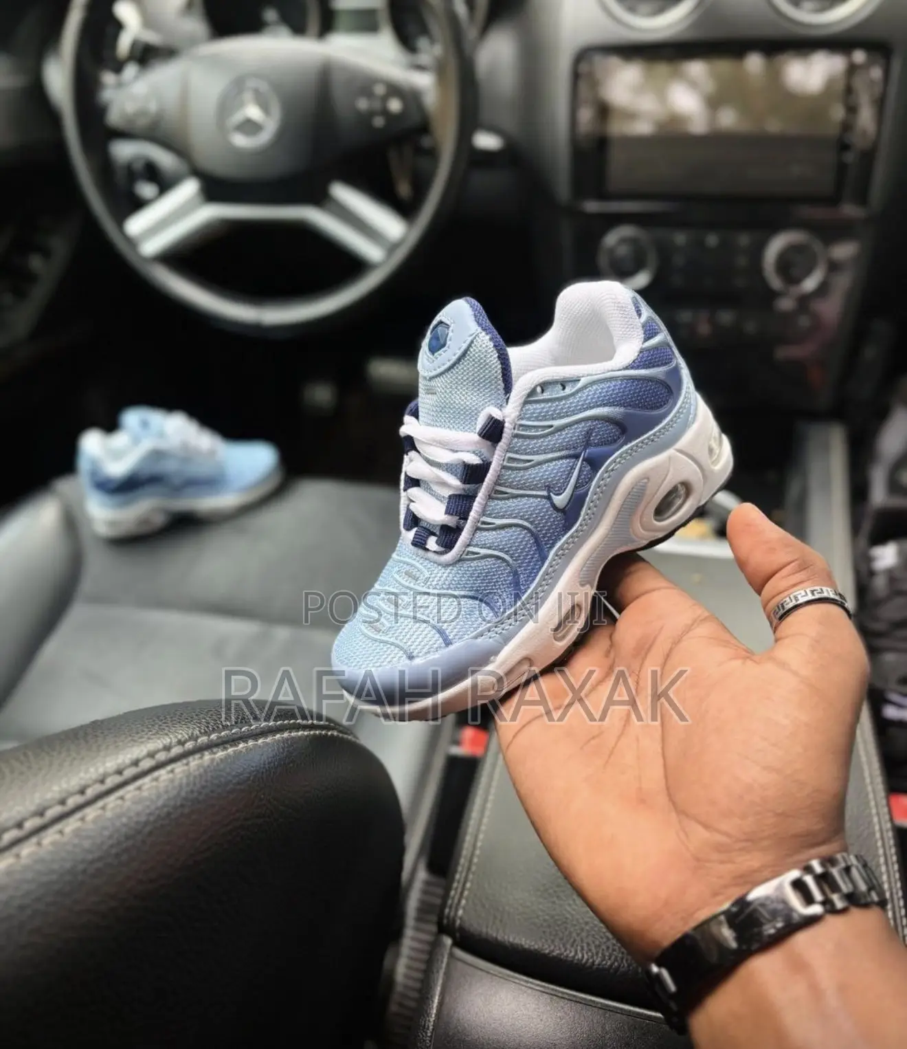 Original Kid’S Nike Air Max Plus “Celestine Blue” Baby Sneakers