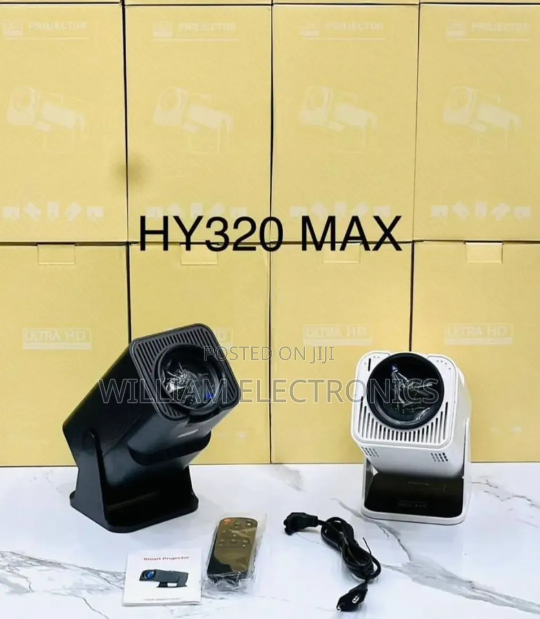 Hy320 Pro Max 1080p Native Mini Projector /Hy320 Mini Projector