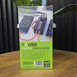 Pada Power Bank (Model Pd-92) With a 30,000mah Capacity.