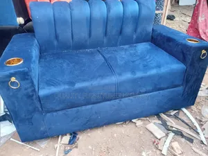 Navy Blue 2 Seater Sofa Seat