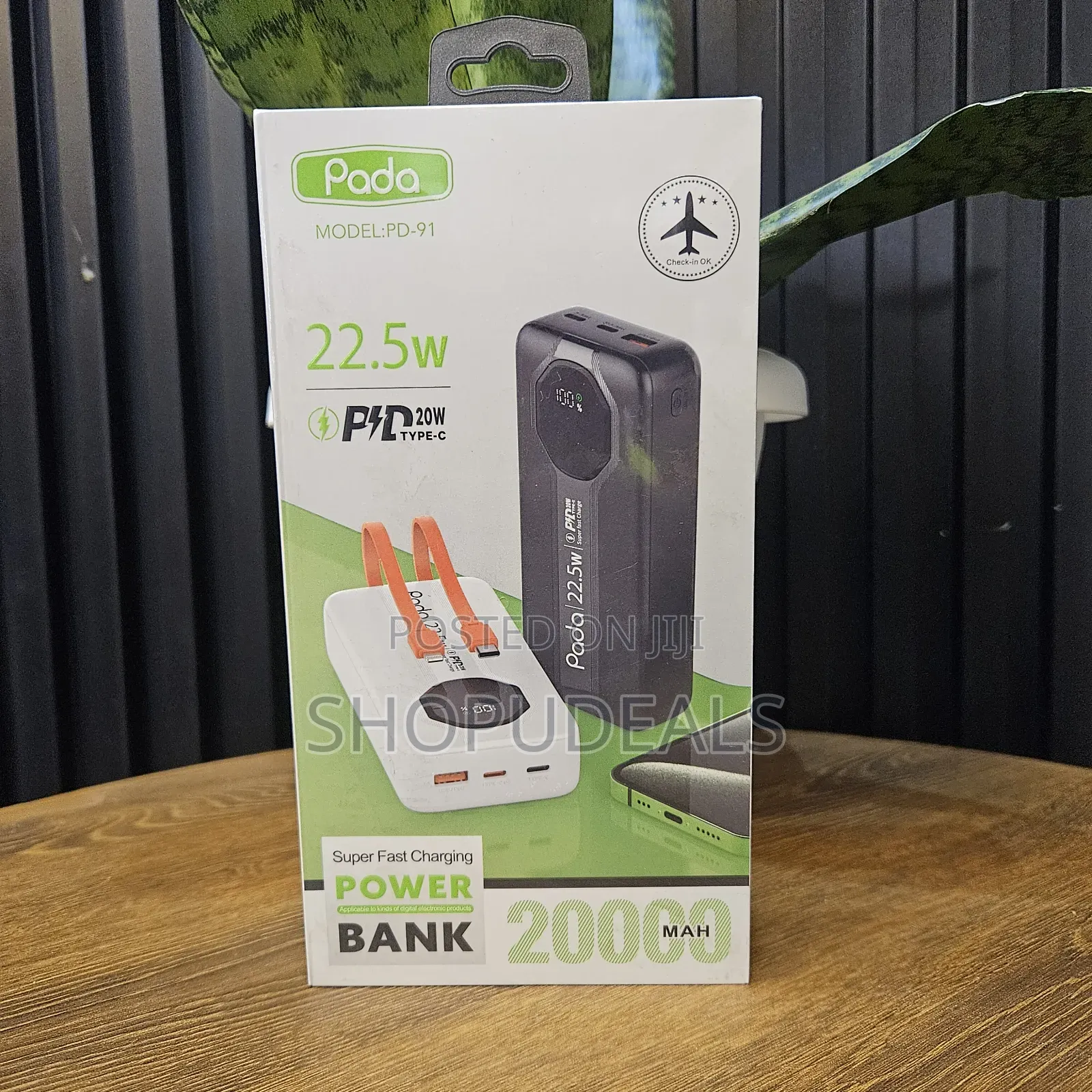 Pada Pd-91 Power Bank With a Claimed 20,000mah Capacity.