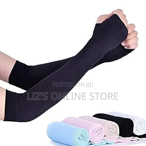 Armessential Protective Face Cover and Cooling Slim Thumb Holes Sleeve