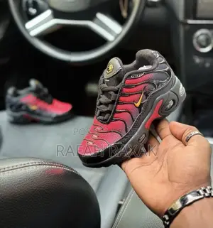 Original Kid’S Red/Black Nike Air Max Tn Baby Sneakers