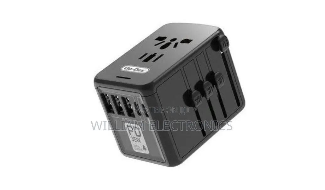 Go Des Gd-B616 World Universal Travel Charger/Go Des Travel Adapter