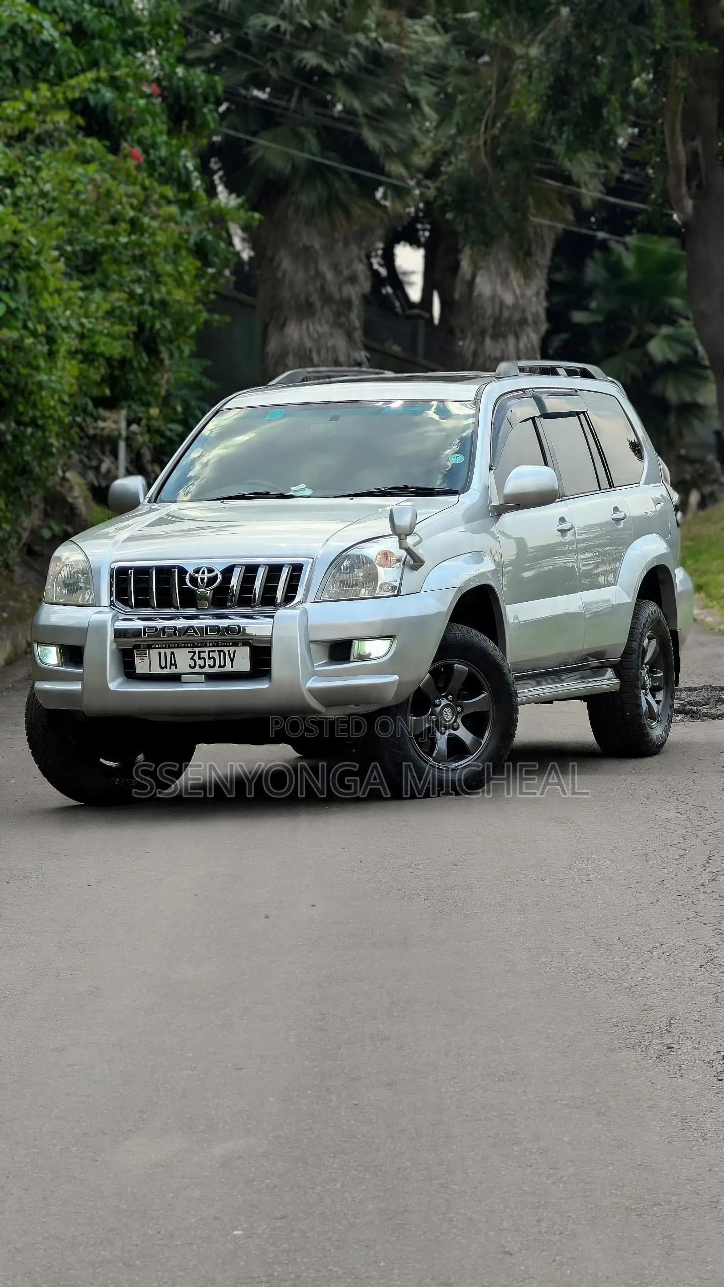 Toyota Land Cruiser Prado 2008 Silver