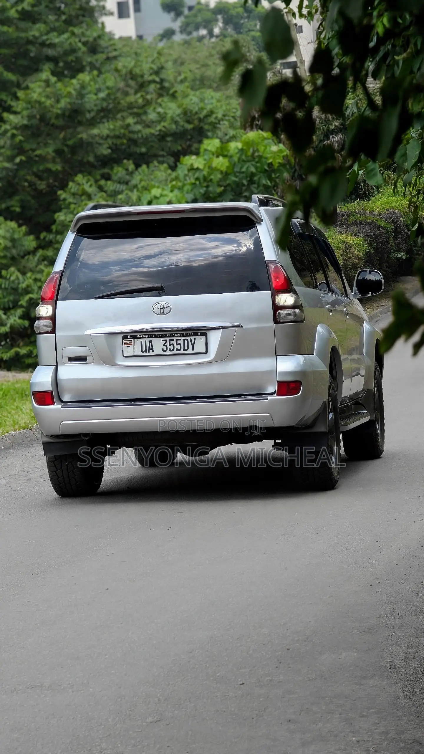 Toyota Land Cruiser Prado 2008 Silver
