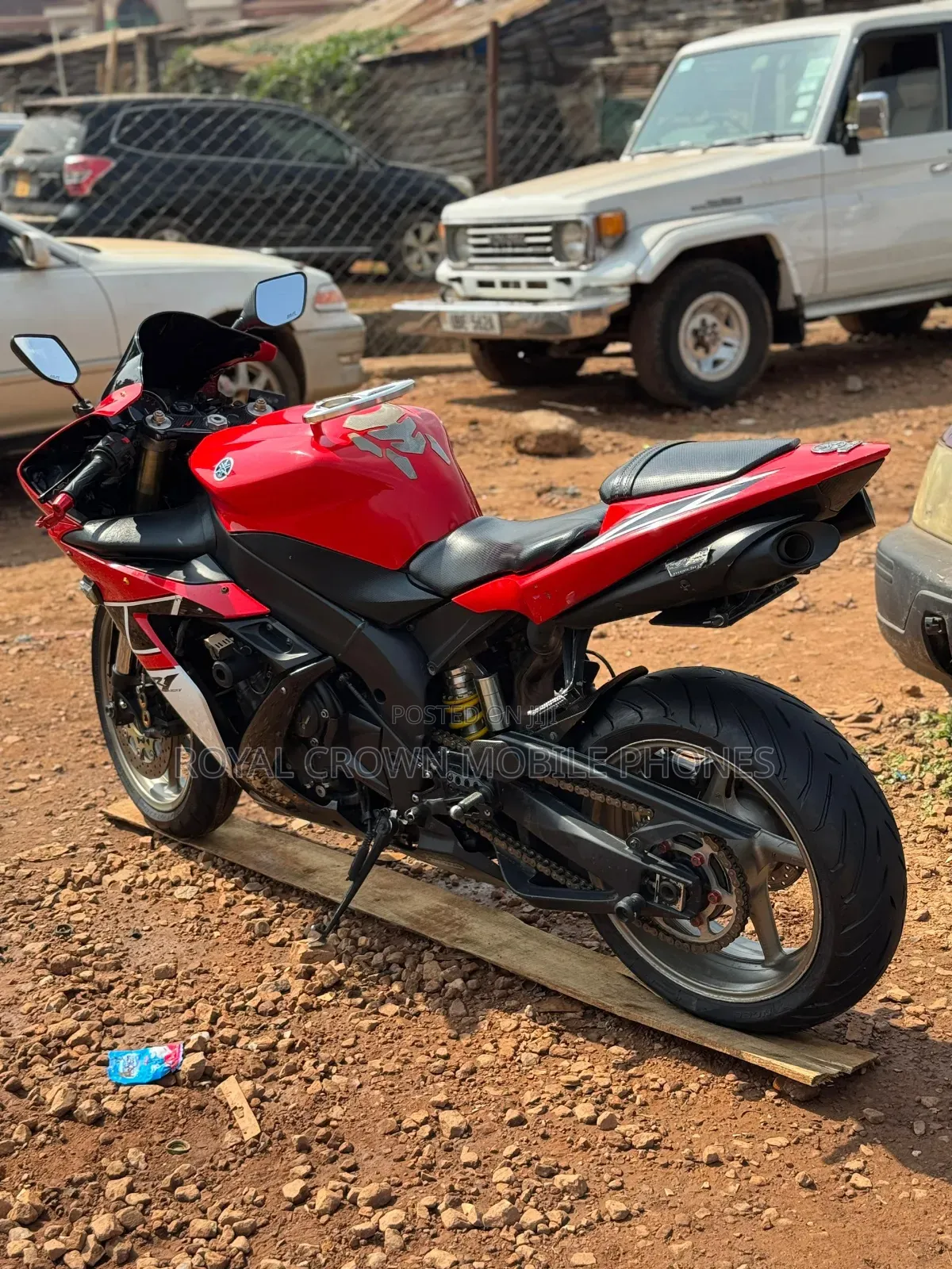 Yamaha R1 2008 Red