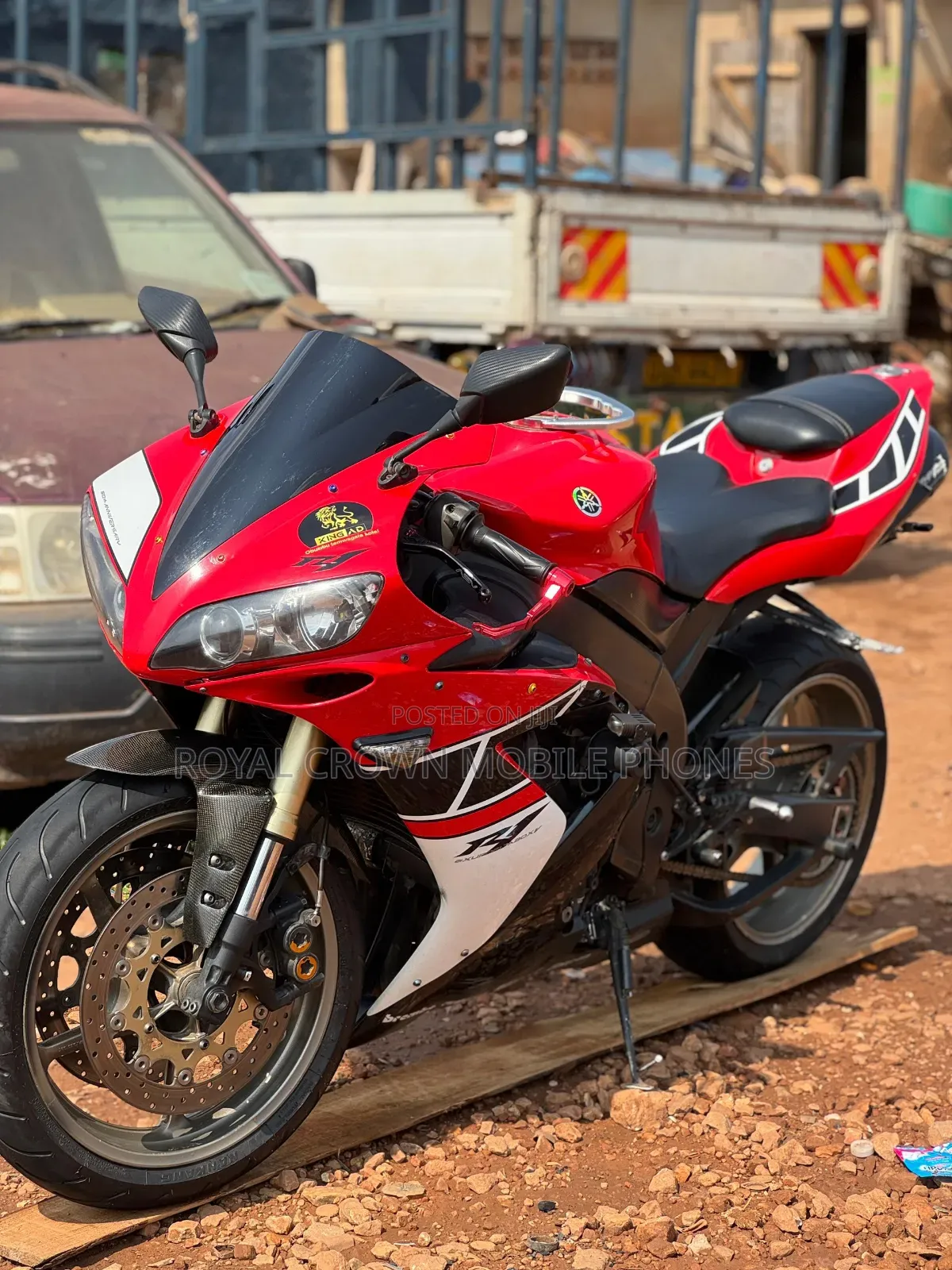 Yamaha R1 2008 Red