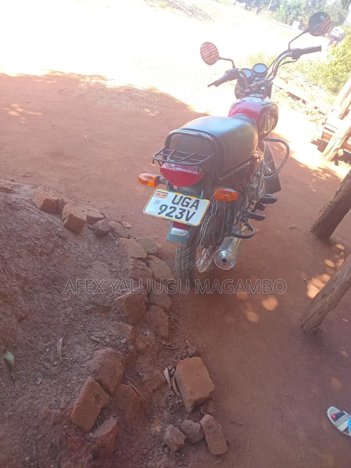 Bajaj Boxer 100 2014 Red