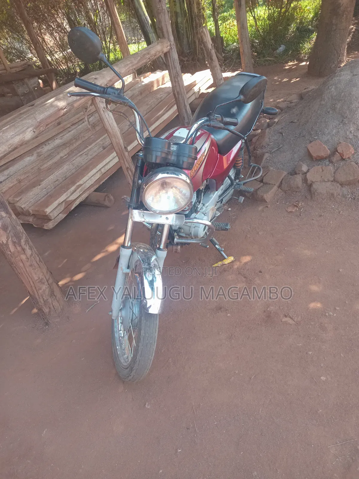 Bajaj Boxer 100 2014 Red