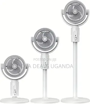 Rechargeable, Portable F1 Air Circulation Fan 3-in-1remote Control