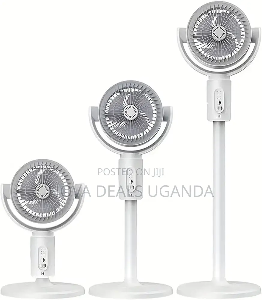 Rechargeable, Portable F1 Air Circulation Fan 3-in-1remote Control