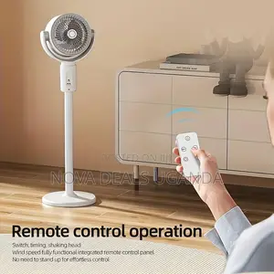 Rechargeable, Portable F1 Air Circulation Fan 3-in-1remote Control