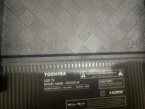 Toshiba 55 Inch Uhd Smart Vidaa Tv, Model 55c350lw