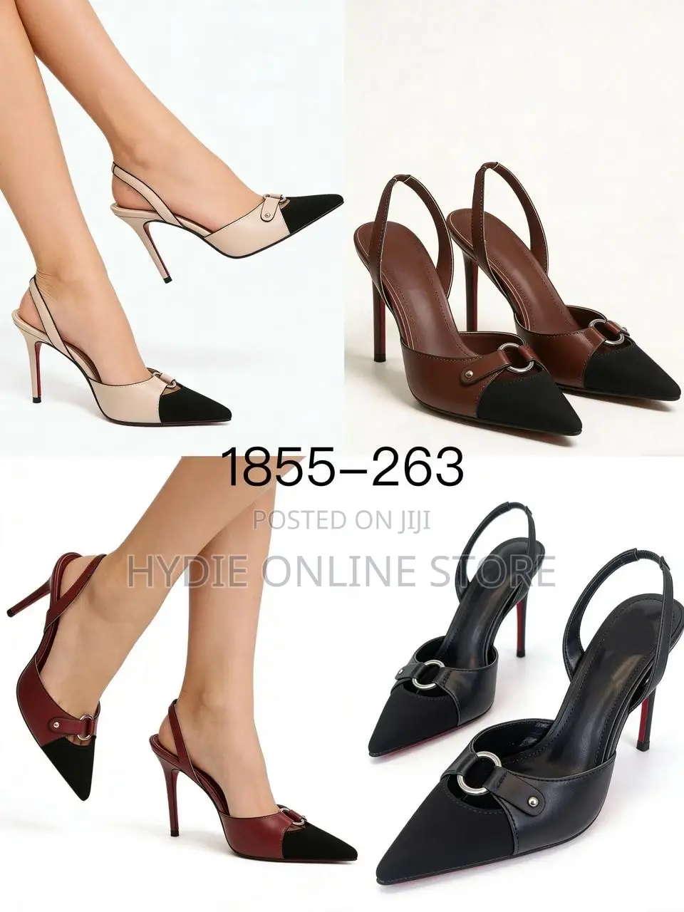 Classic Hot Silver White Ladies Heels
