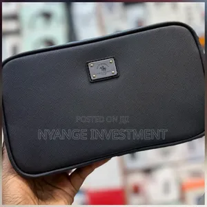 Santa Barbara Polo Racquet Club Black Clutch Bag. Bag