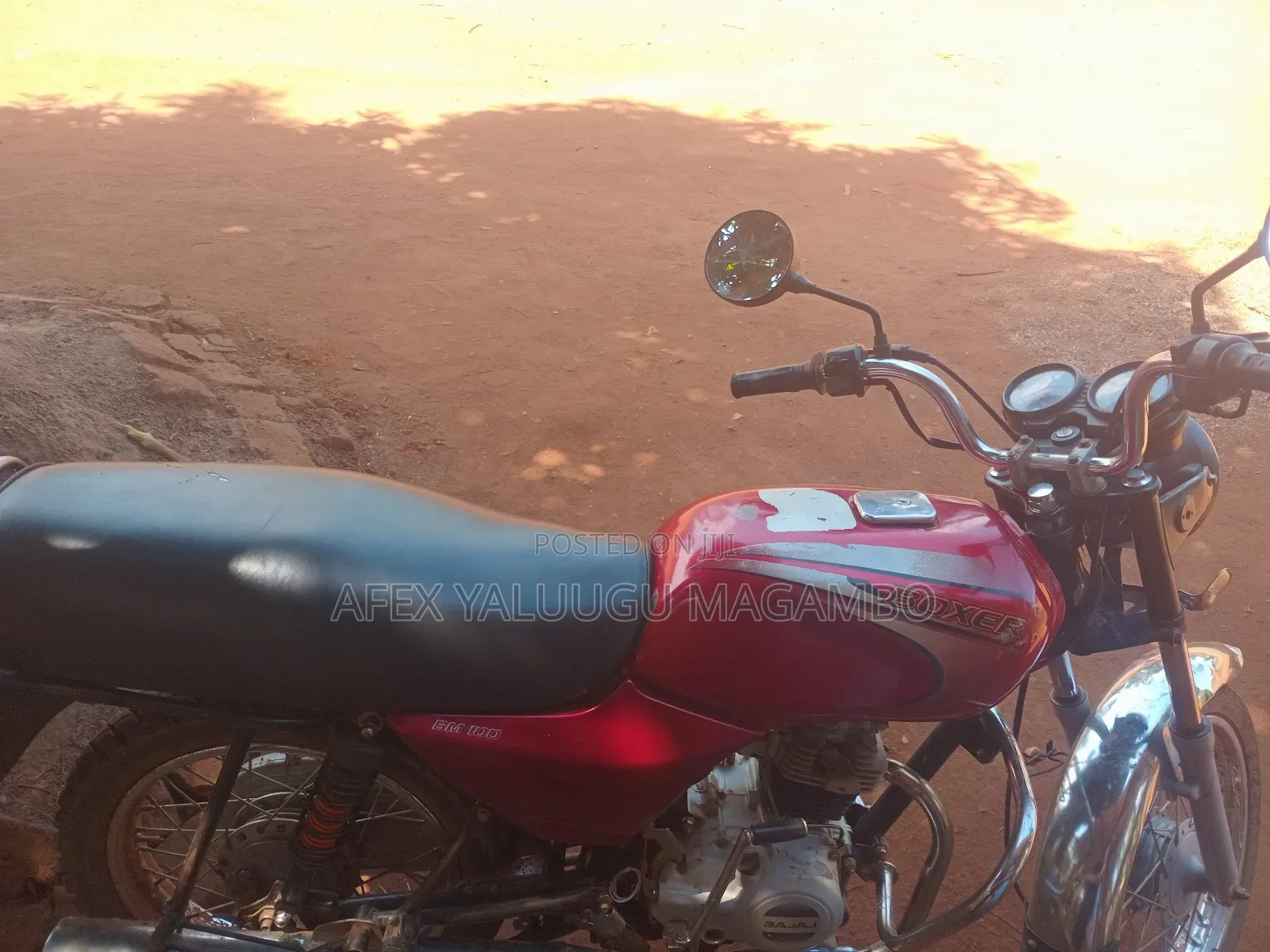 Bajaj Boxer 100 2014 Red