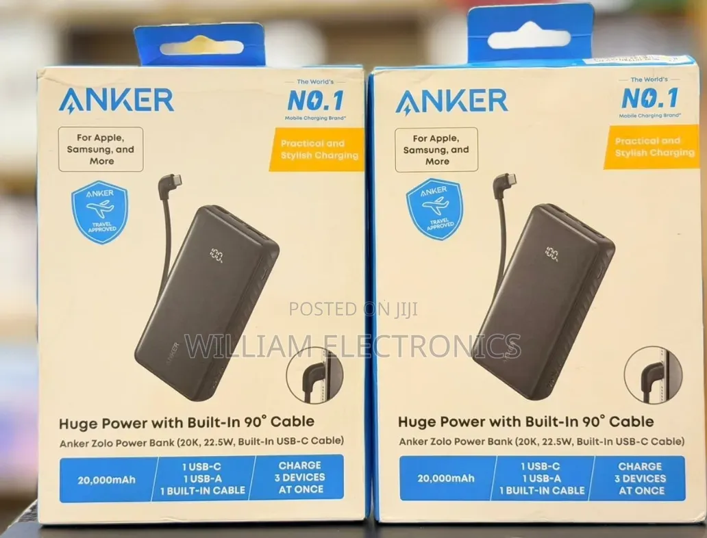 Anker Zolo Power Bank 20000mah/Anker Power Bank