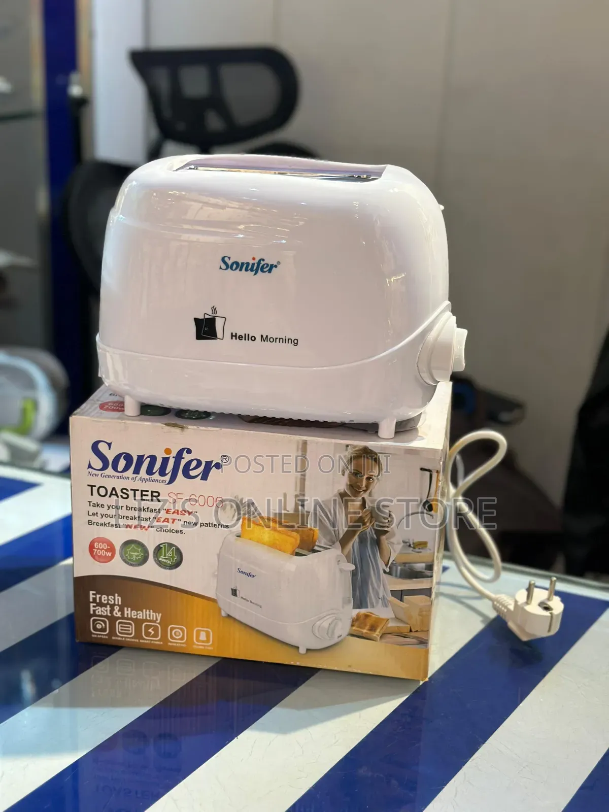 Sonifer Sf-6006 Pop-Up Toaster