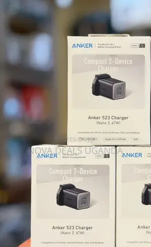 Anker Nano Charger With 2port Compact 47w Usb Charger