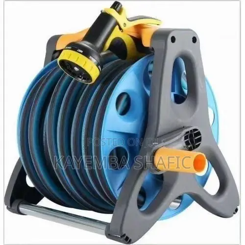 Rocky Mountain Branded Portable 25 Meter Garden Hose Reel Set