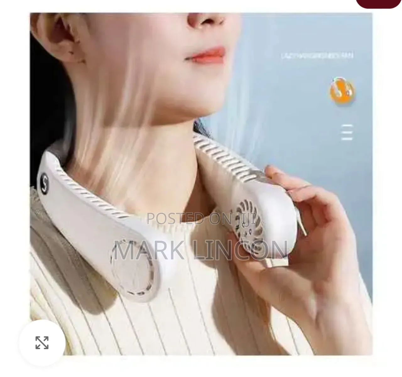 Luxurious Mini Portable Bladeless Neck Fan