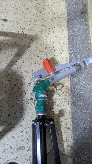 Industrial Agricultural Rain Gun Sprinkler With Stand