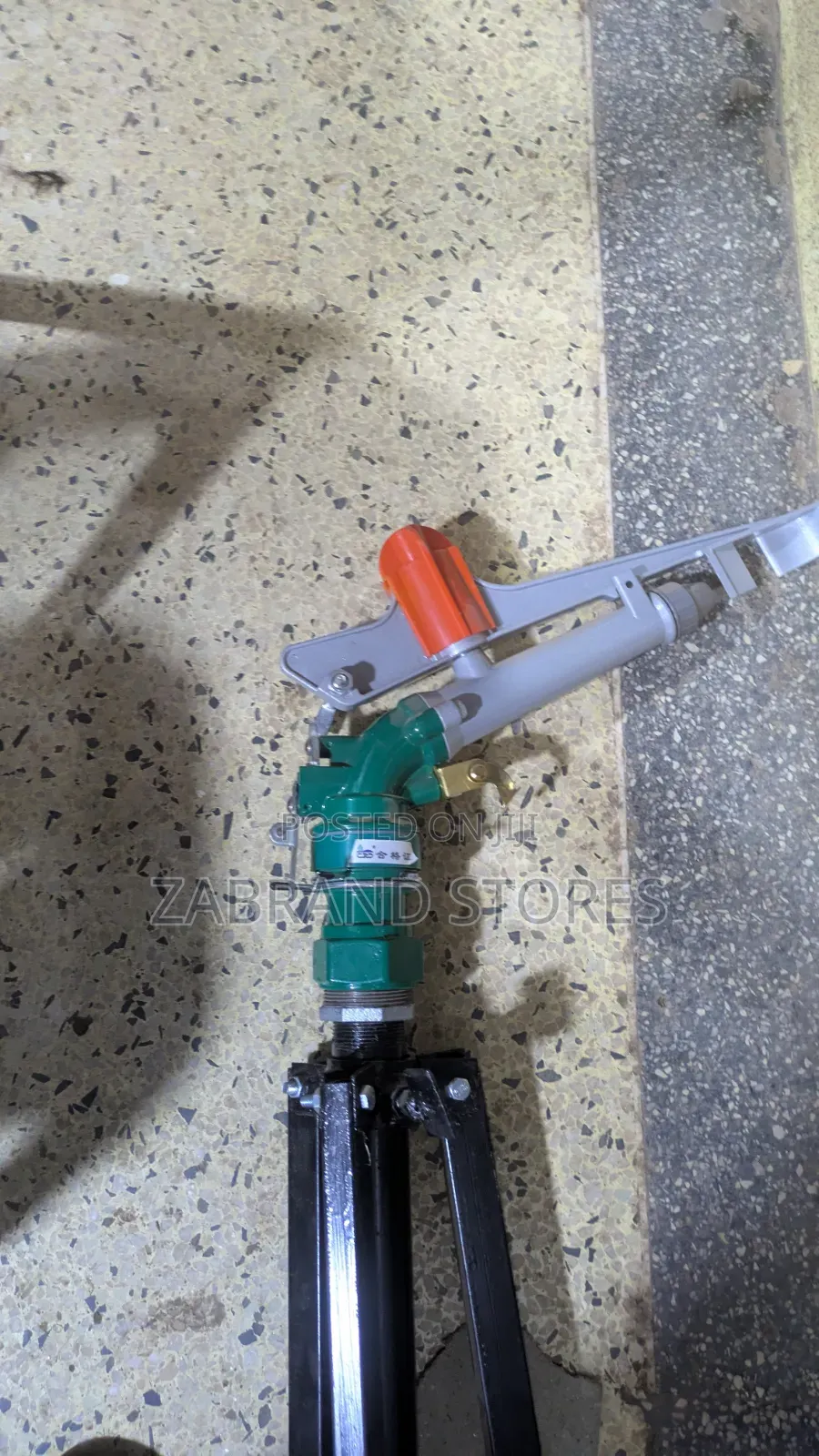 Industrial Agricultural Rain Gun Sprinkler With Stand