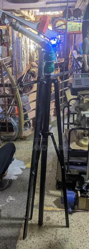 Industrial Agricultural Rain Gun Sprinkler With Stand