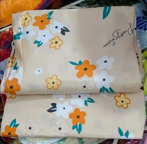 Orange Simple Bedsheets