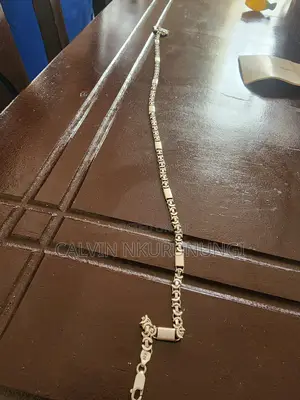 ​Heavy 925 Sterling Silver Byzantine Bar Link Chain Necklace 24" 60g