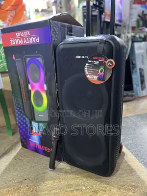 Aiwa Japan Dual 8” Party Pulse X13 Plus–400w Rechargeable Wireless Mic