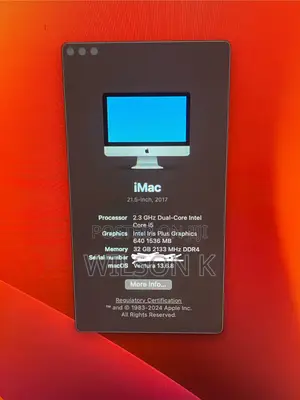 Desktop Computer Apple iMac 32GB Intel Core i5 SSD 256GB