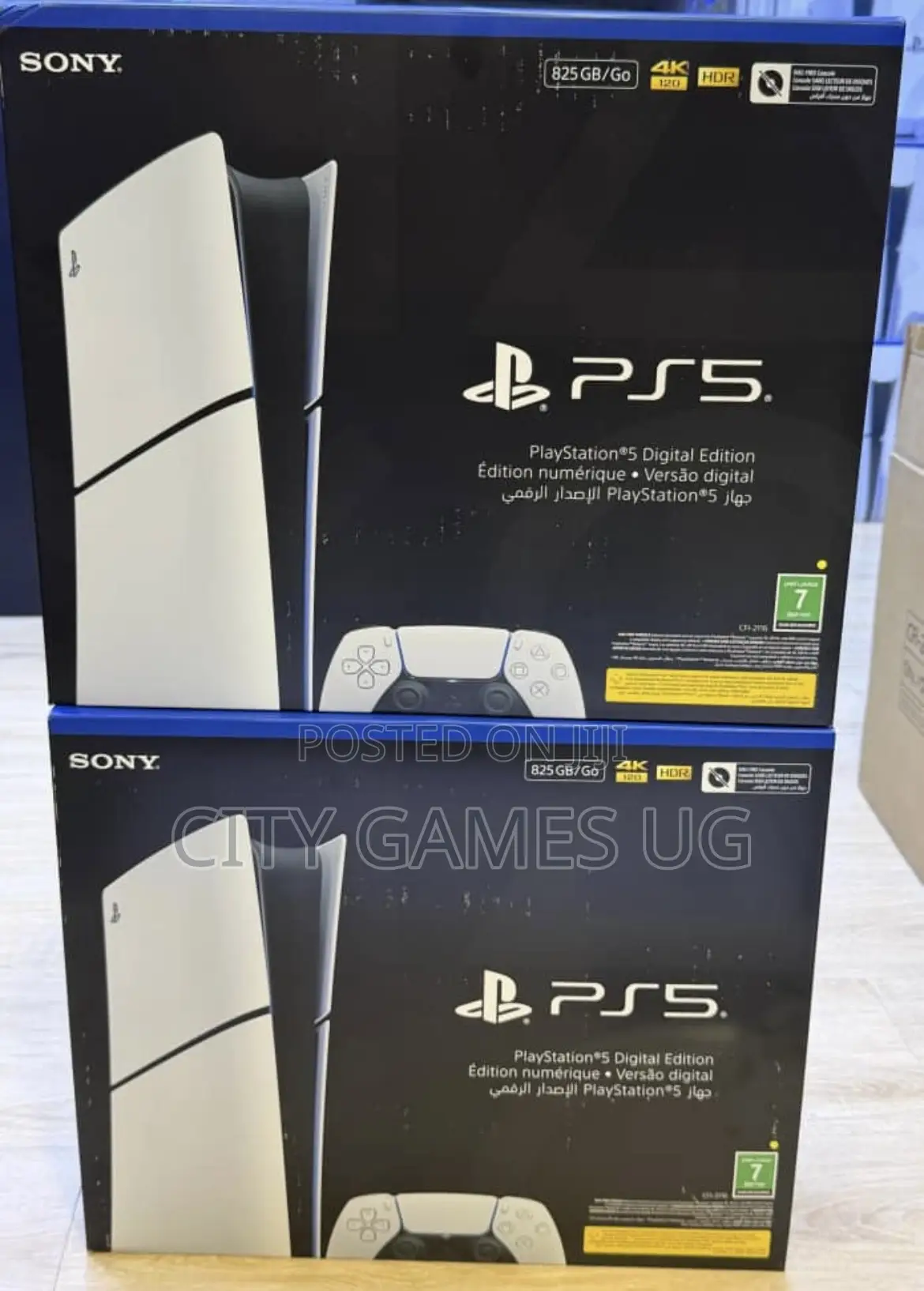 Sony Playstation 5 Slim Whiteconsole and Controller Inside -Brand New