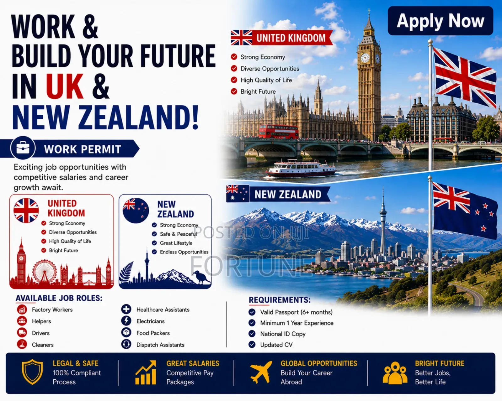 International Work Visas – Apply Now