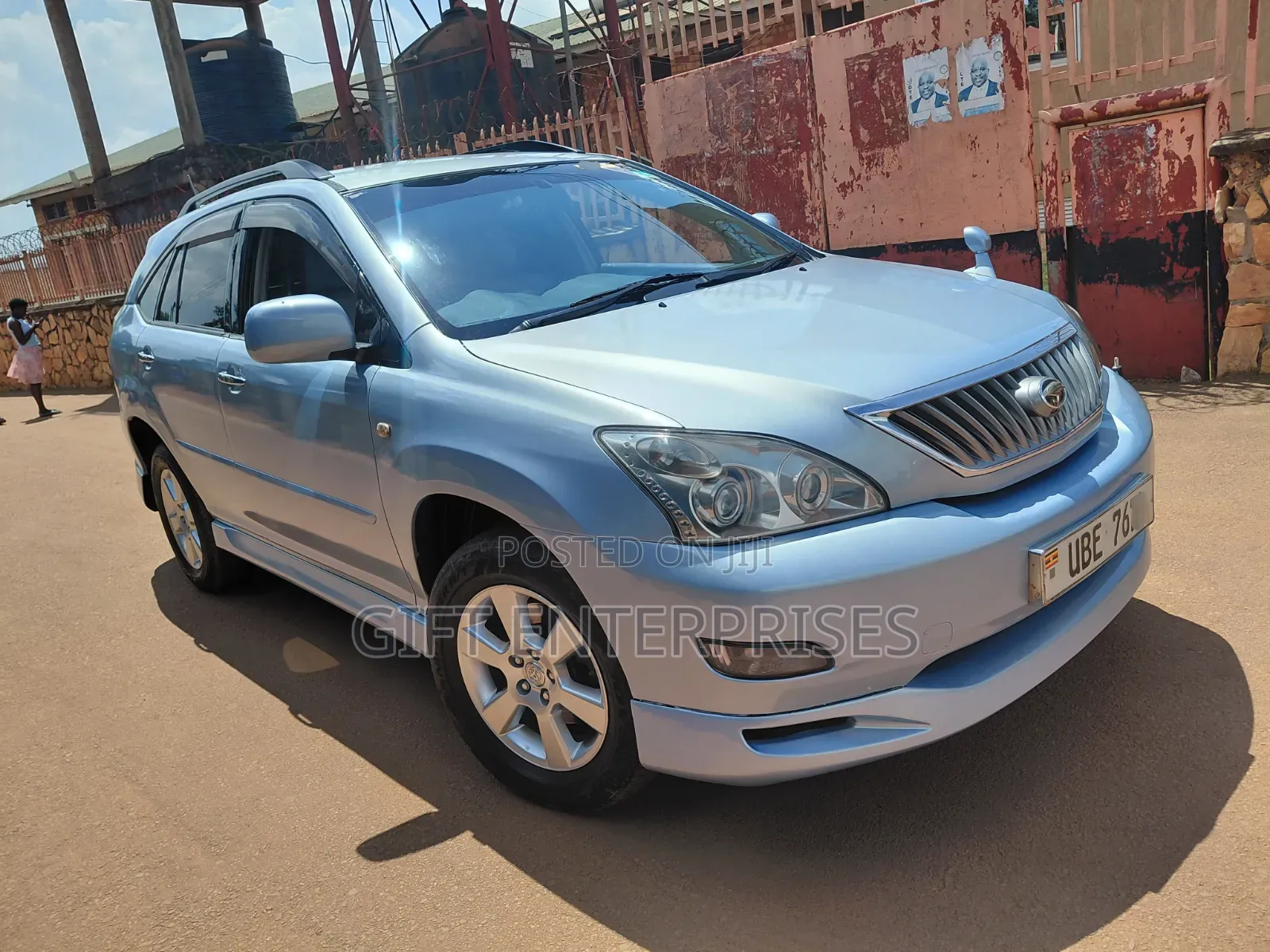 Toyota Harrier 2011 Blue