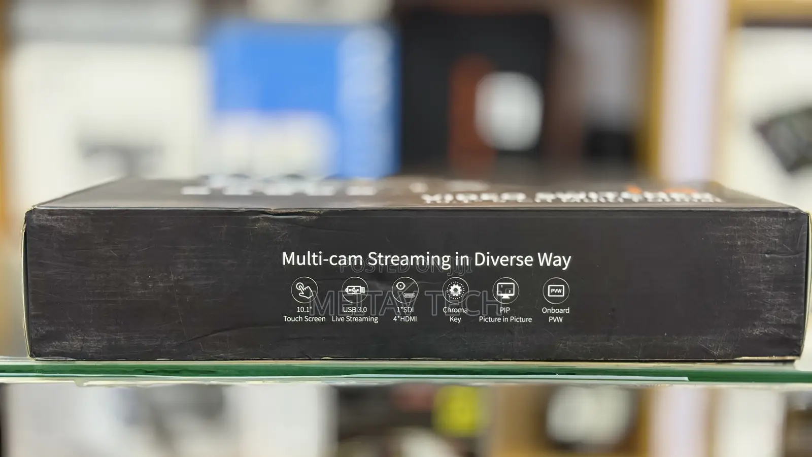 Feelworld L4 Video Mixer Switcher 10.1"Touch Screen U Fast Streamin