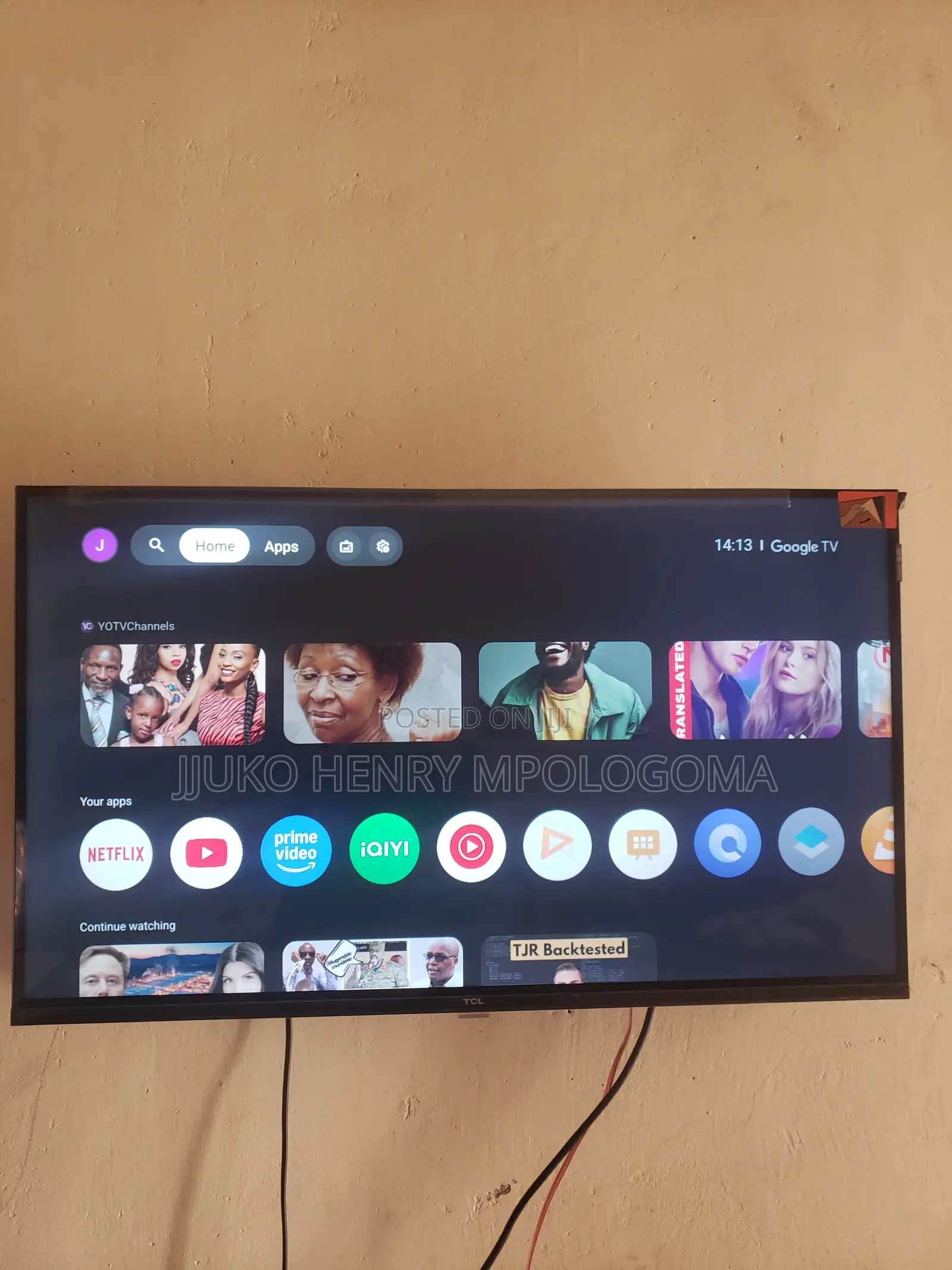 A 32-Inch TCL Smart Tv