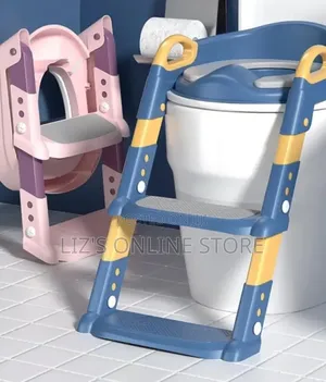 Blue And Yellow Baby Toilet Trainer